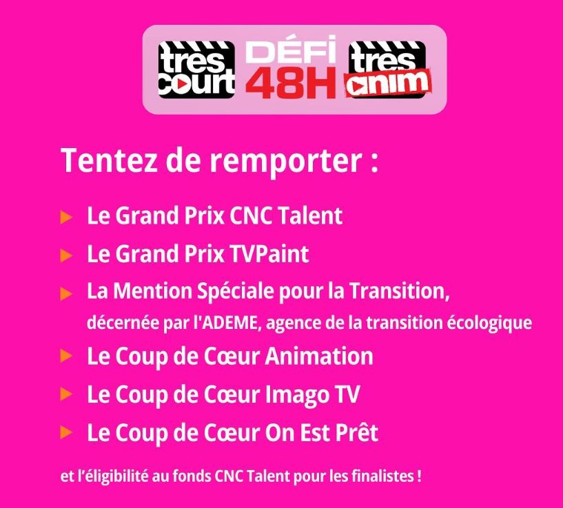 Défi 48h Très court 2024